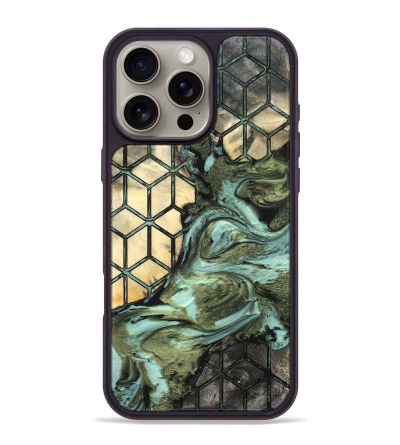 iPhone 16 Pro Max Wood Phone Case - Marlie (Pattern, 819700)