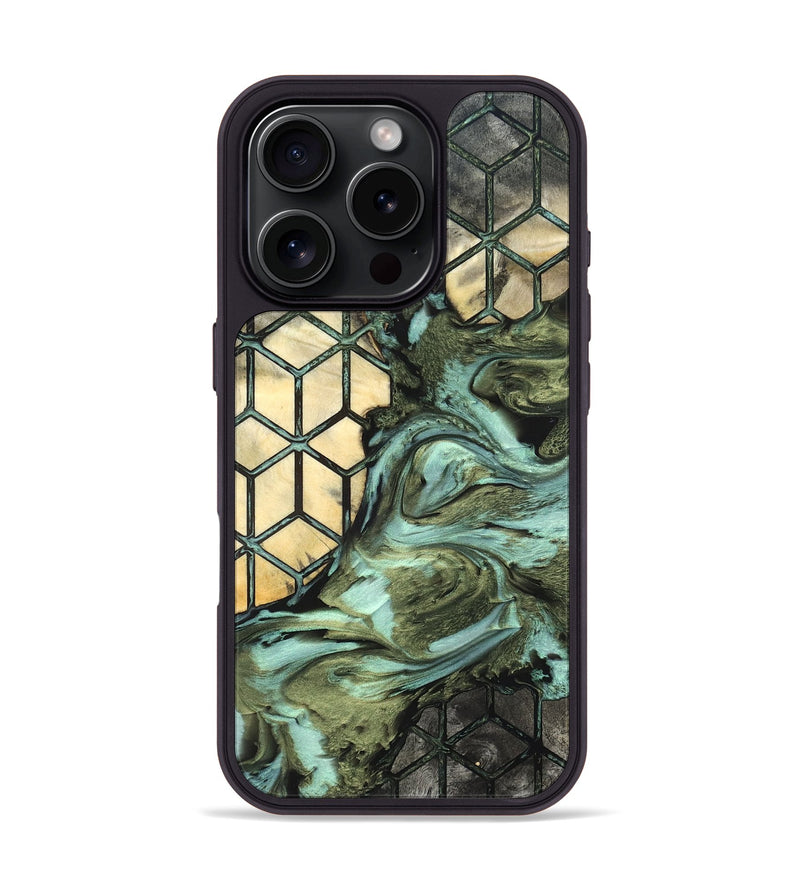 iPhone 16 Pro Wood Phone Case - Marlie (Pattern, 819700)