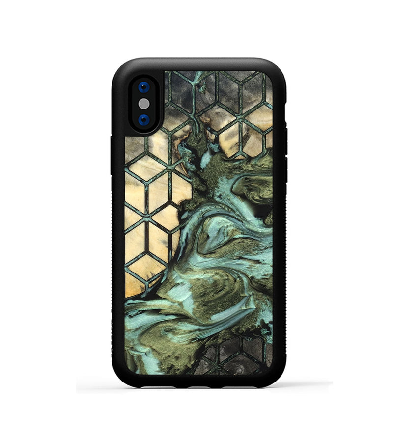 iPhone Xs Wood Phone Case - Marlie (Pattern, 819700)