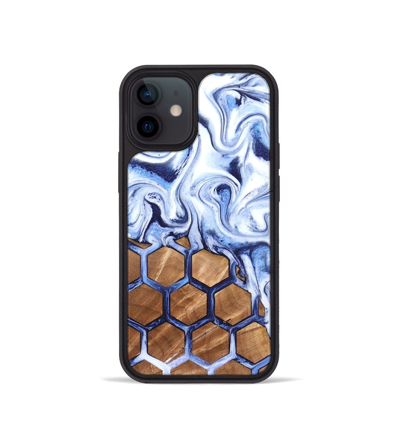 iPhone 12 mini Wood Phone Case - Marquez (Pattern, 819701)