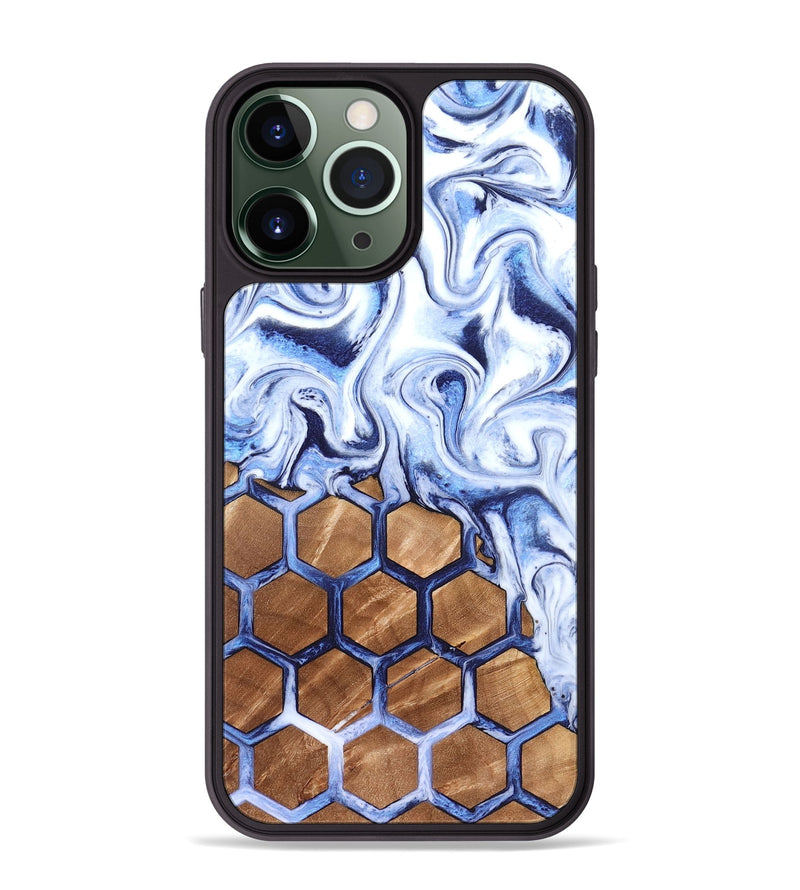 iPhone 13 Pro Max Wood Phone Case - Marquez (Pattern, 819701)