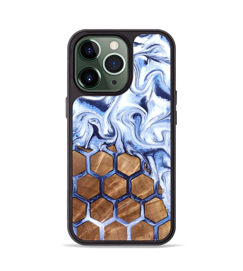 iPhone 13 Pro Wood Phone Case - Marquez (Pattern, 819701)