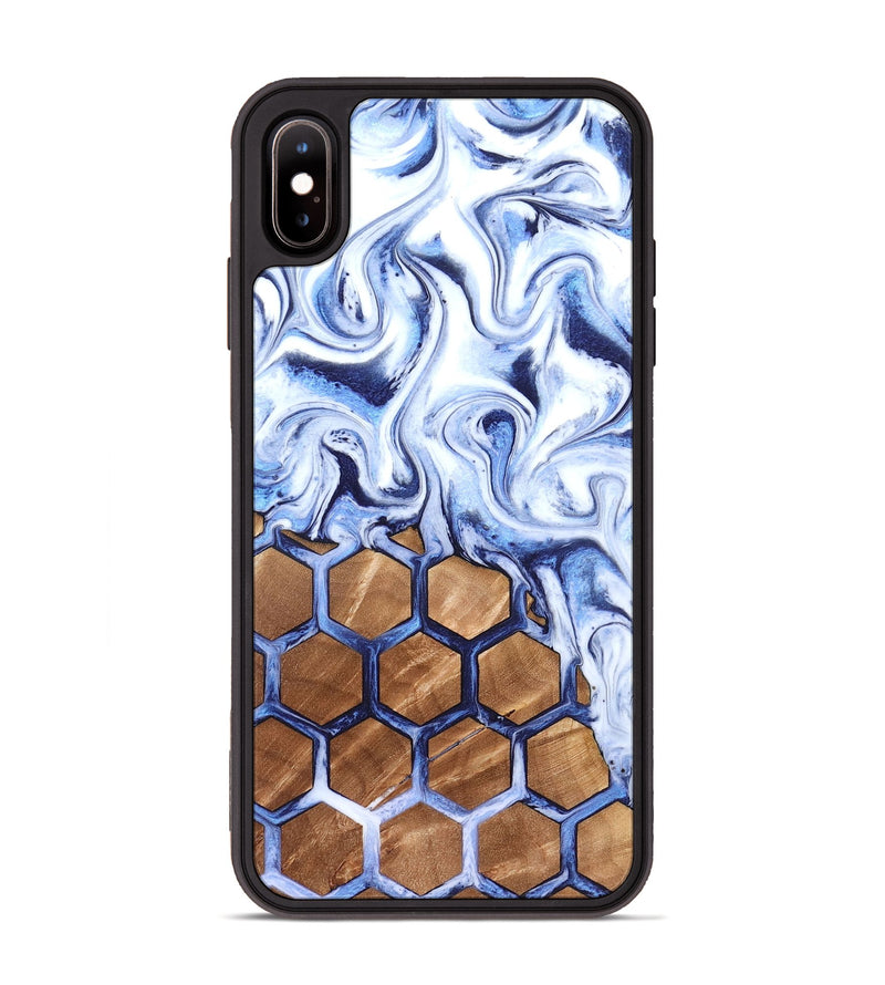 iPhone Xs Max Wood Phone Case - Marquez (Pattern, 819701)