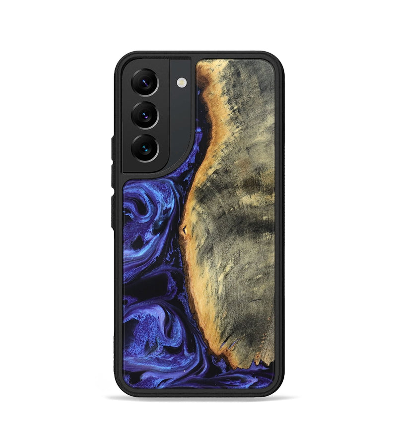 Galaxy S22 Wood Phone Case - Tomeka (Purple, 819707)