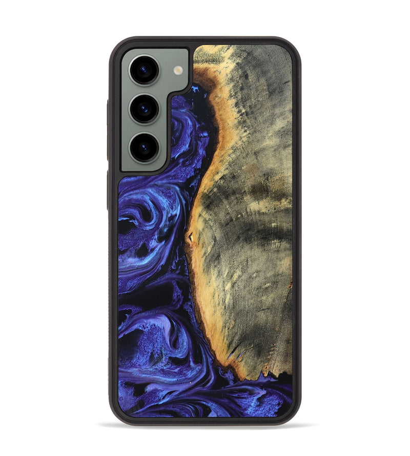 Galaxy S23 Plus Wood Phone Case - Tomeka (Purple, 819707)