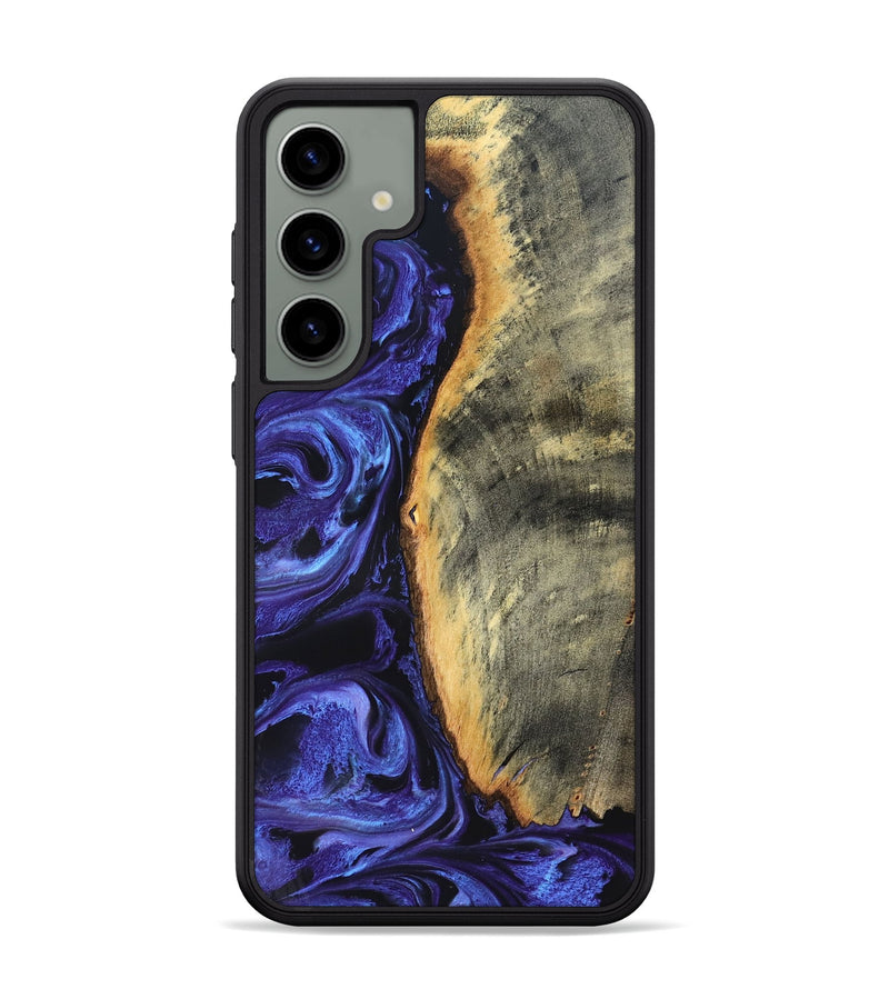 Galaxy S24 Plus Wood Phone Case - Tomeka (Purple, 819707)