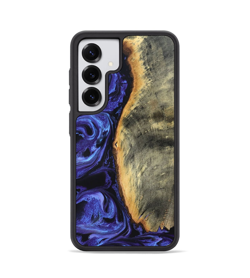 Galaxy S25 Wood Phone Case - Tomeka (Purple, 819707)