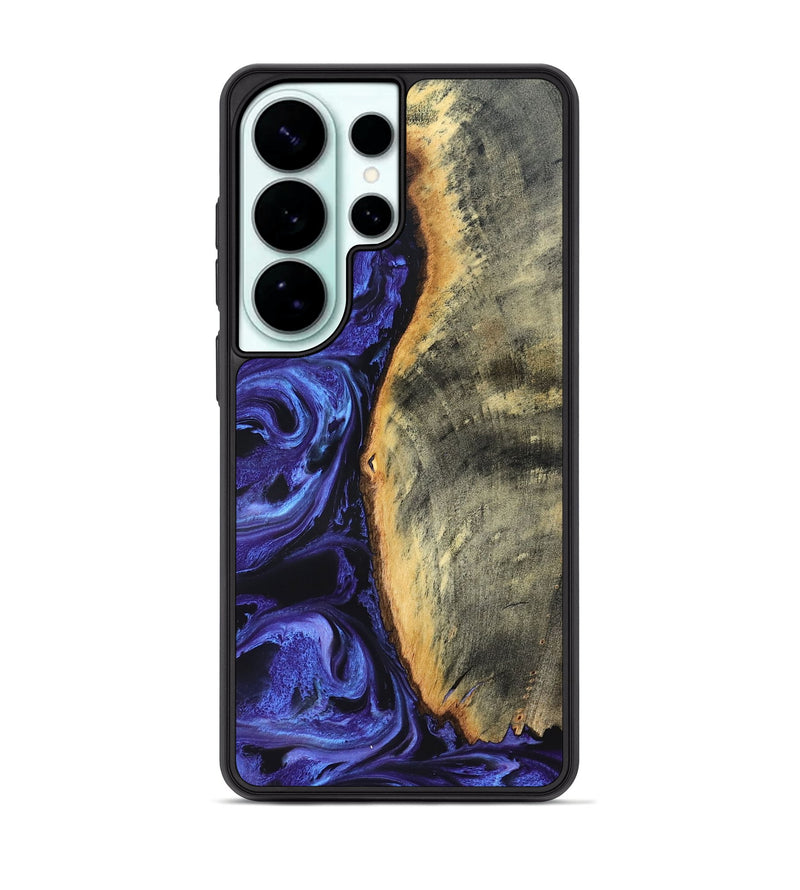 Galaxy S26 Ultra Wood Phone Case - Tomeka (Purple, 819707)