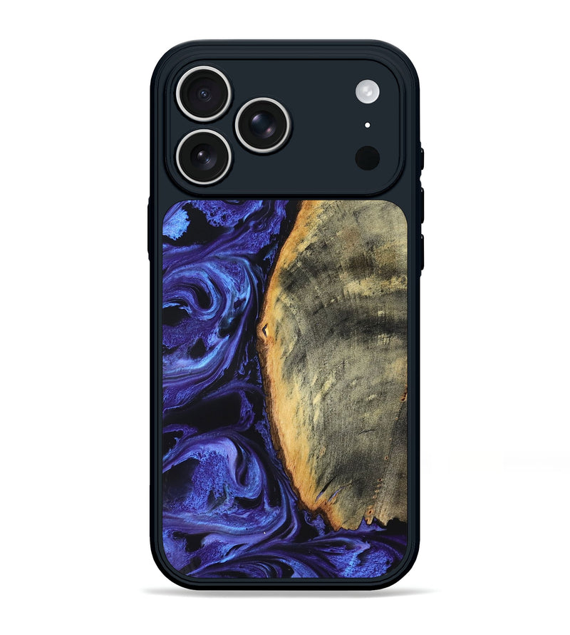 iPhone 17 Pro Max Wood Phone Case - Tomeka (Purple, 819707)