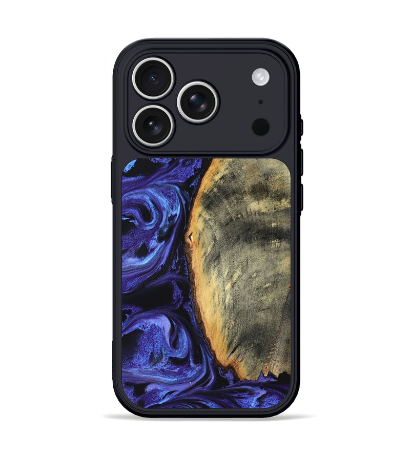 iPhone 17 Pro Wood Phone Case - Tomeka (Purple, 819707)