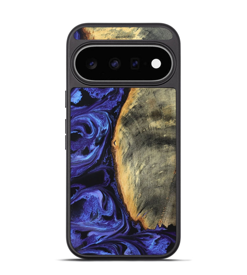 Pixel 11 Wood Phone Case - Tomeka (Purple, 819707)