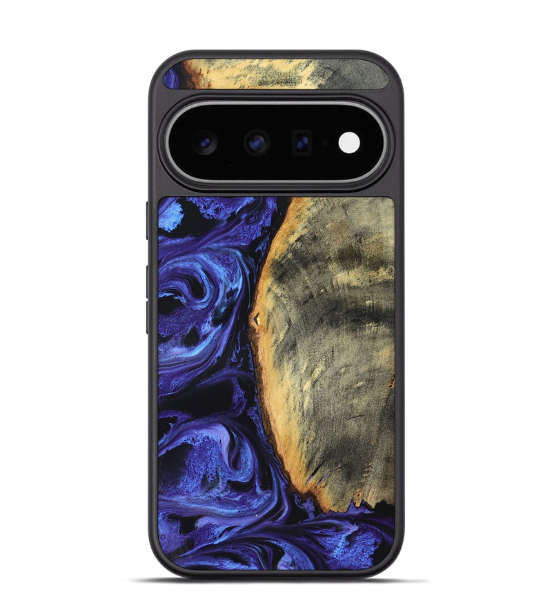 Pixel 11 Pro Wood Phone Case - Tomeka (Purple, 819707)