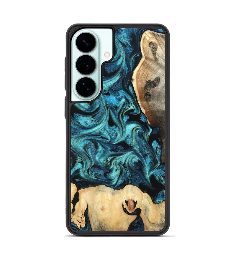 Galaxy S26 Plus Wood Phone Case - Mavis (Blue, 819708)