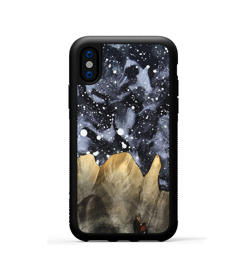 iPhone Xs Wood Phone Case - Delma (Cosmos, 819712)