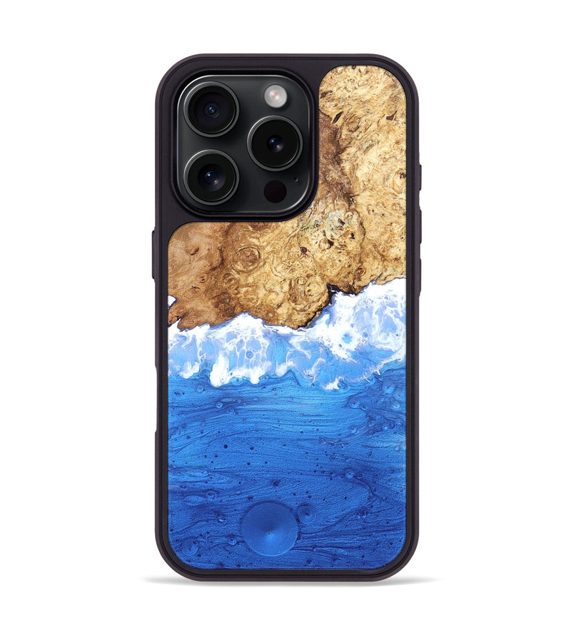 iPhone 16 Pro Wood Phone Case - Paige (Coastal, 819723)