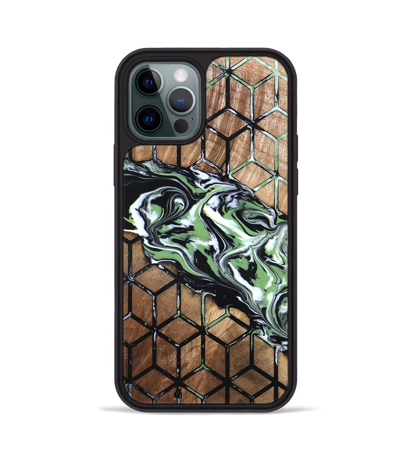 iPhone 12 Pro Wood Phone Case - Chelsey (Pattern, 819727)