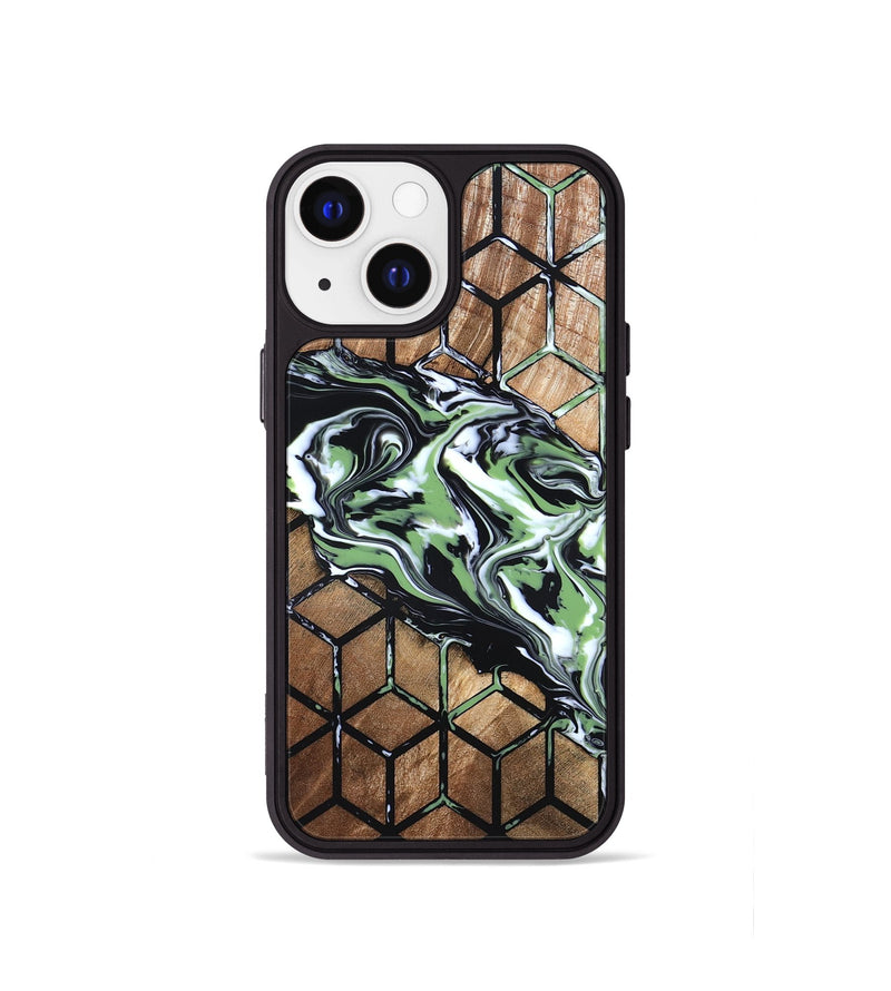 iPhone 13 mini Wood Phone Case - Chelsey (Pattern, 819727)