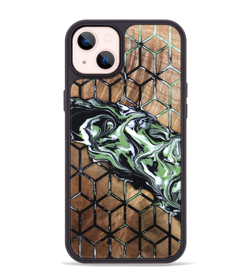 iPhone 14 Plus Wood Phone Case - Chelsey (Pattern, 819727)