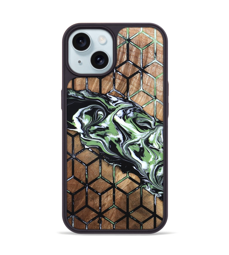 iPhone 15 Wood Phone Case - Chelsey (Pattern, 819727)