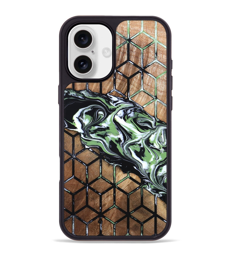 iPhone 16 Plus Wood Phone Case - Chelsey (Pattern, 819727)