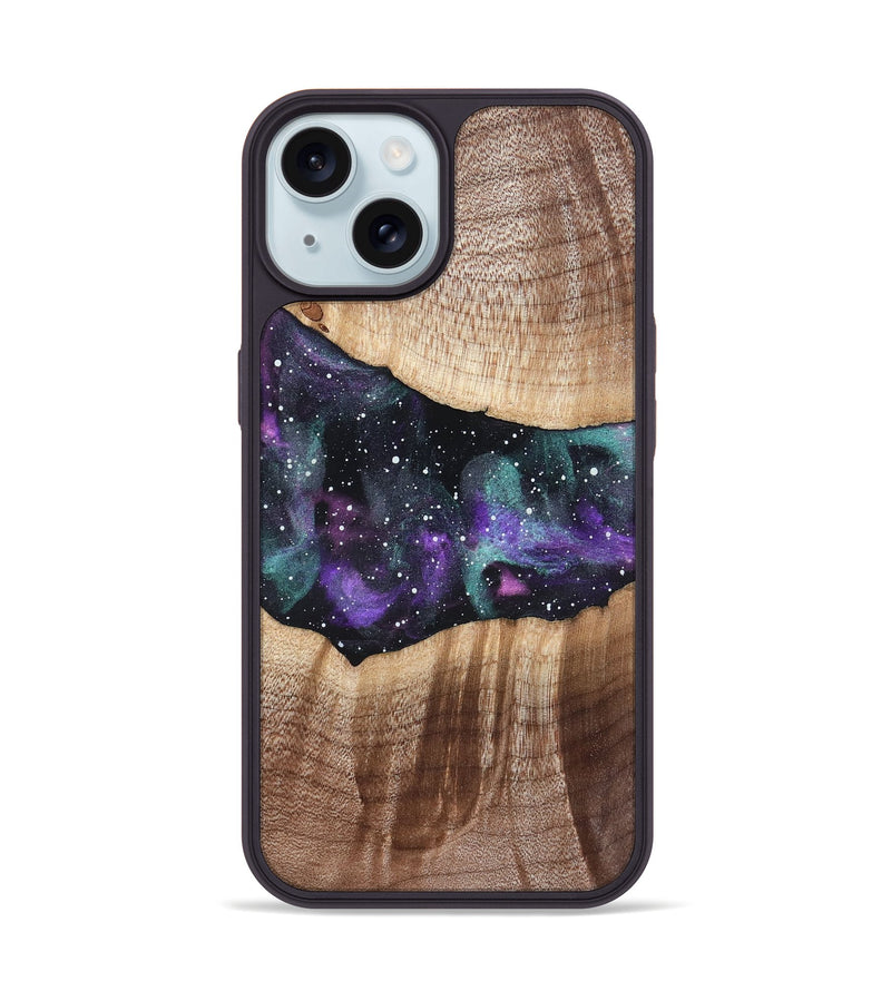 iPhone 15 Wood Phone Case - Daren (Cosmos, 819740)