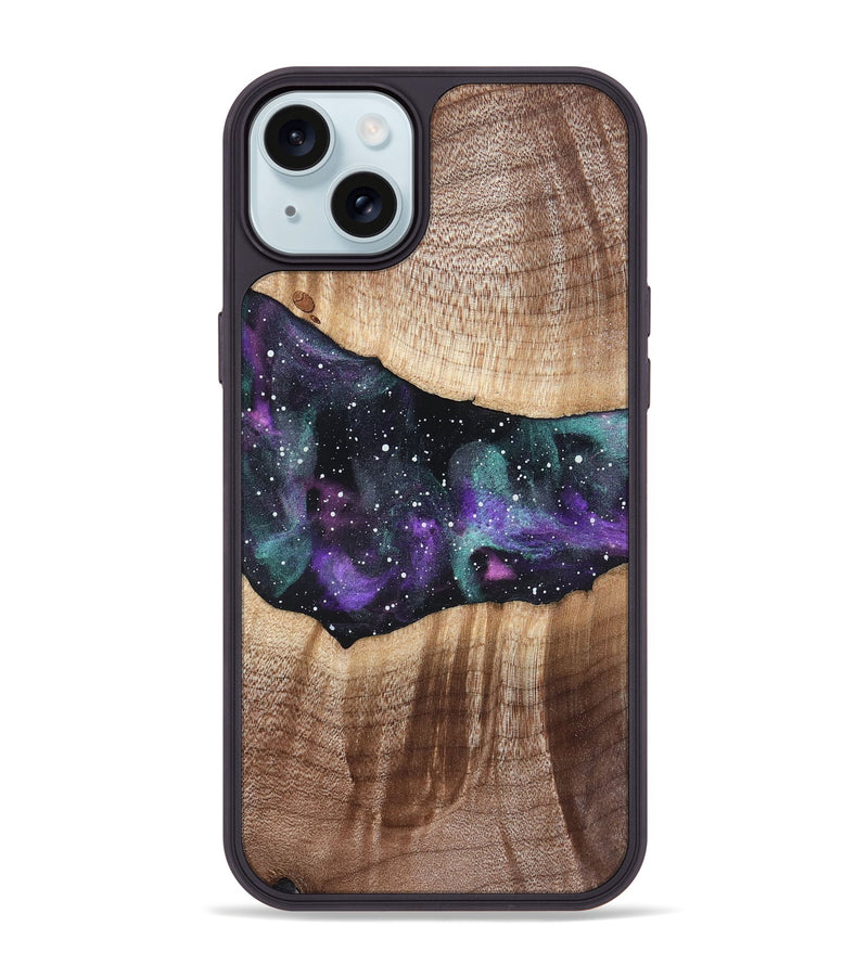 iPhone 15 Plus Wood Phone Case - Daren (Cosmos, 819740)