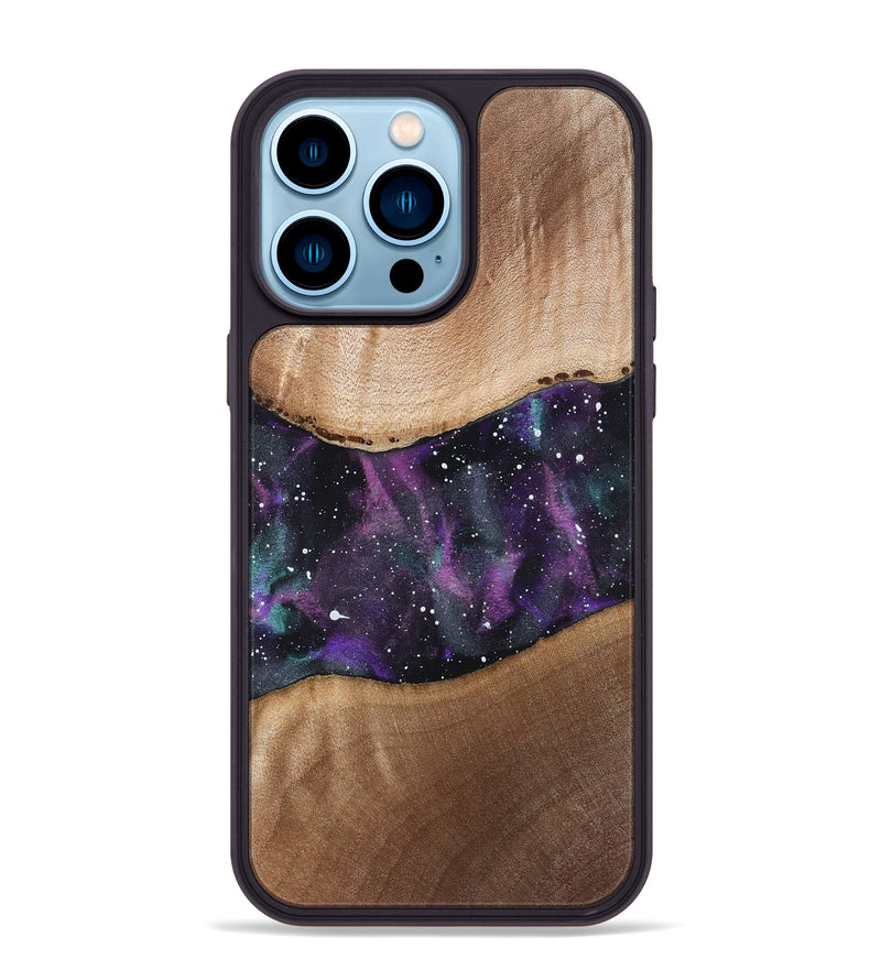 iPhone 14 Pro Max Wood Phone Case - Malakai (Cosmos, 819743)