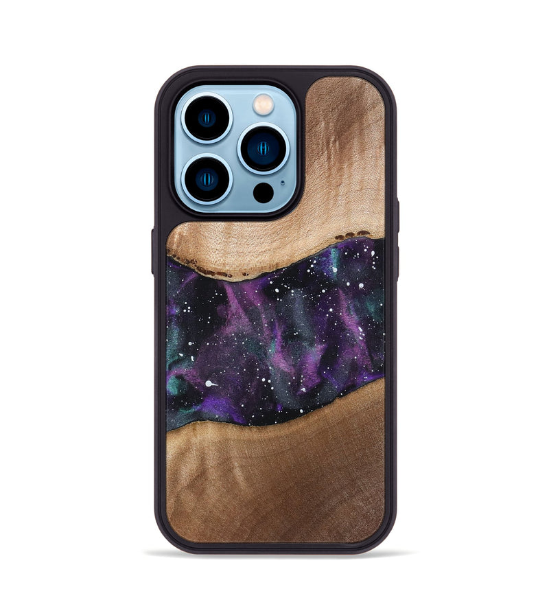 iPhone 14 Pro Wood Phone Case - Malakai (Cosmos, 819743)