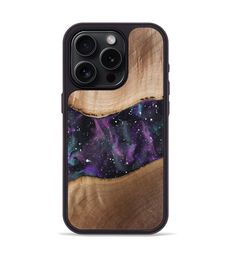 iPhone 15 Pro Wood Phone Case - Malakai (Cosmos, 819743)