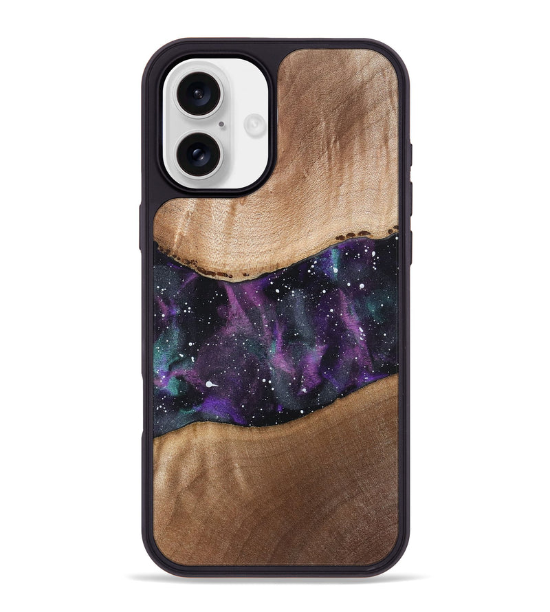 iPhone 16 Plus Wood Phone Case - Malakai (Cosmos, 819743)