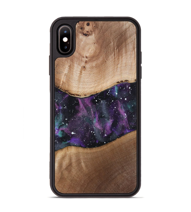 iPhone Xs Max Wood Phone Case - Malakai (Cosmos, 819743)