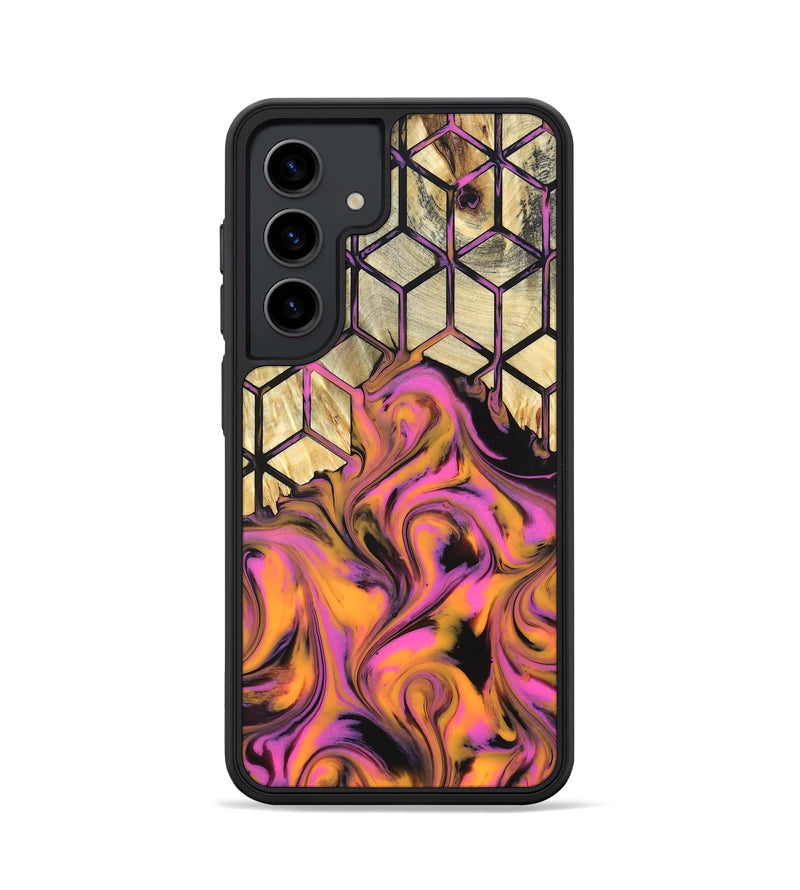 Galaxy S24 Wood Phone Case - Una (Neon, 819749)