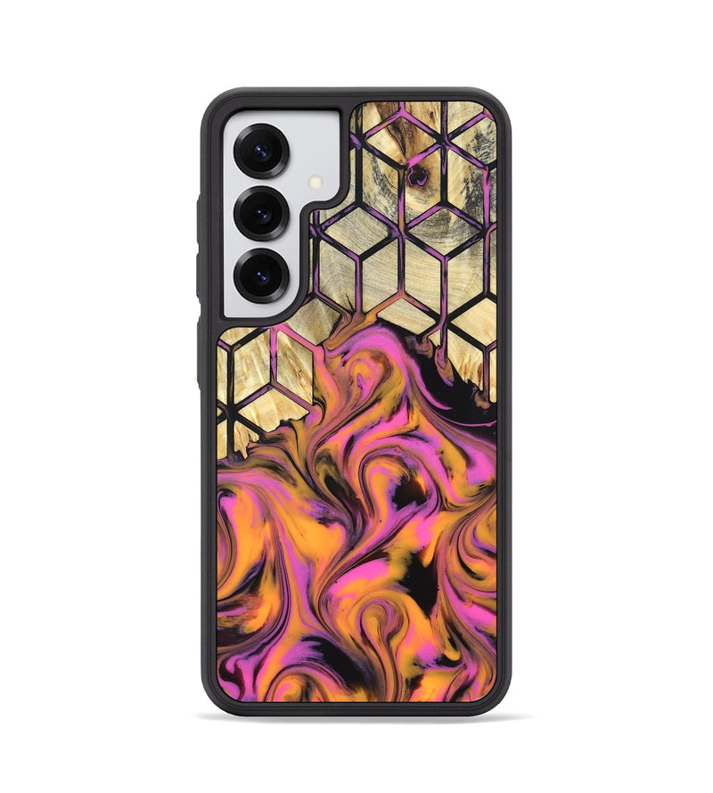 Galaxy S25 Wood Phone Case - Una (Neon, 819749)