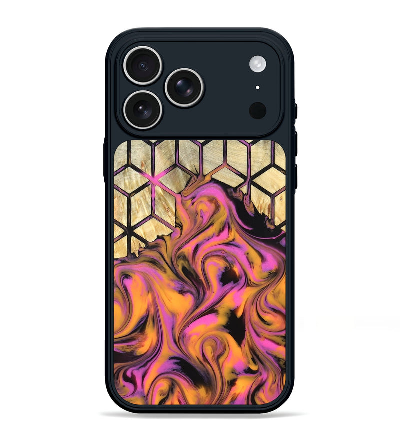 iPhone 17 Pro Max Wood Phone Case - Una (Neon, 819749)