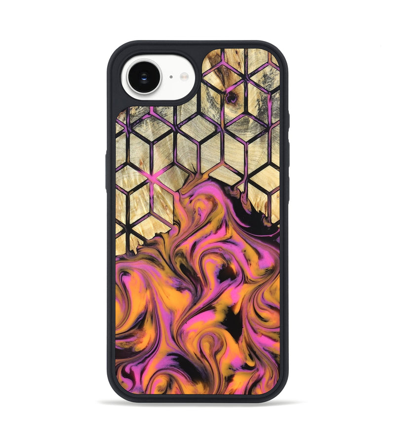 iPhone 17e Wood Phone Case - Una (Neon, 819749)