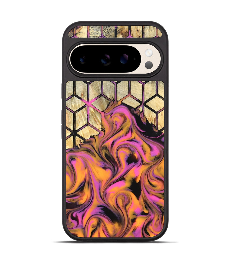 Pixel 10 Wood Phone Case - Una (Neon, 819749)