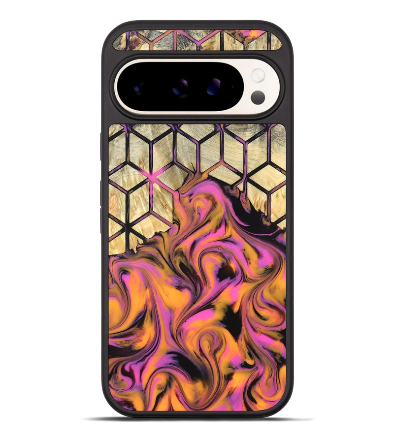 Pixel 10 Pro XL Wood Phone Case - Una (Neon, 819749)