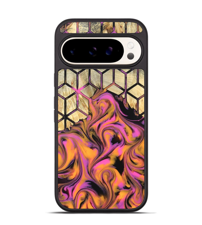 Pixel 9 Pro Wood Phone Case - Una (Neon, 819749)