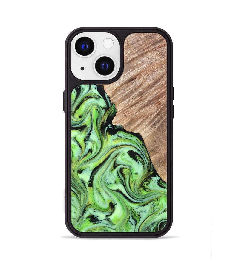 iPhone 13 Wood Phone Case - Sunny (Neon, 819750)