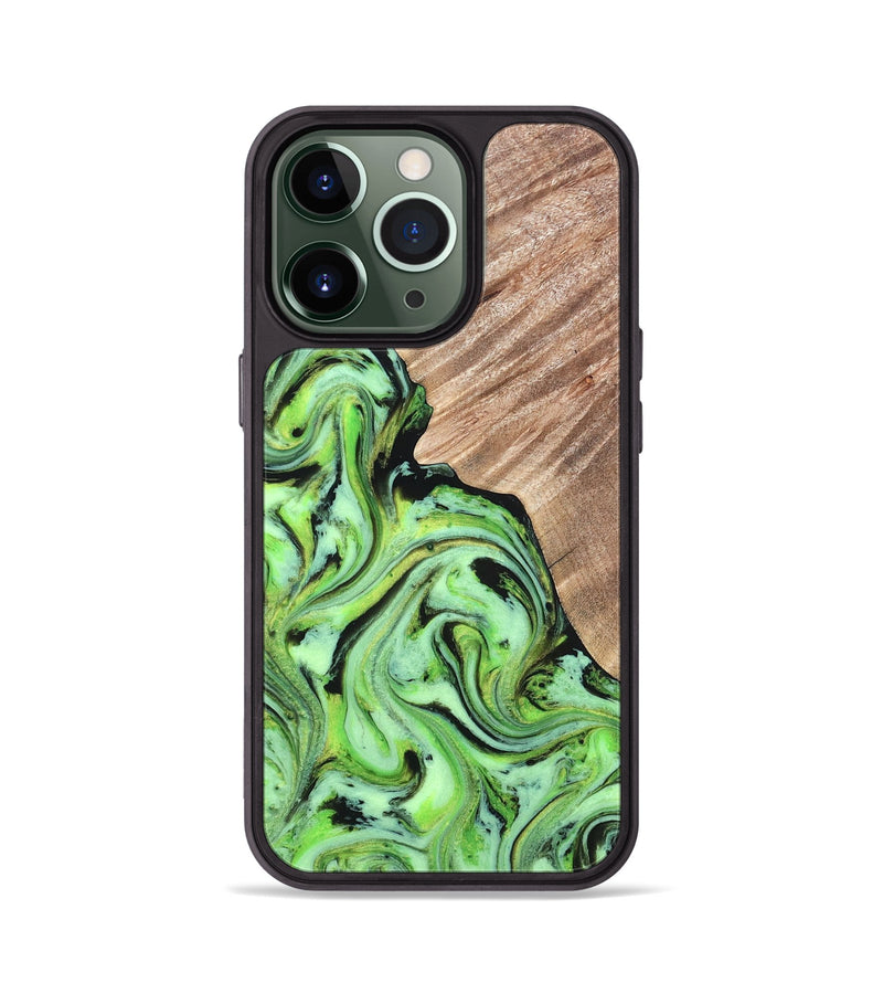iPhone 13 Pro Wood Phone Case - Sunny (Neon, 819750)