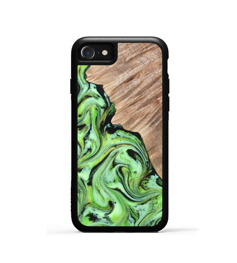 iPhone SE Wood Phone Case - Sunny (Neon, 819750)