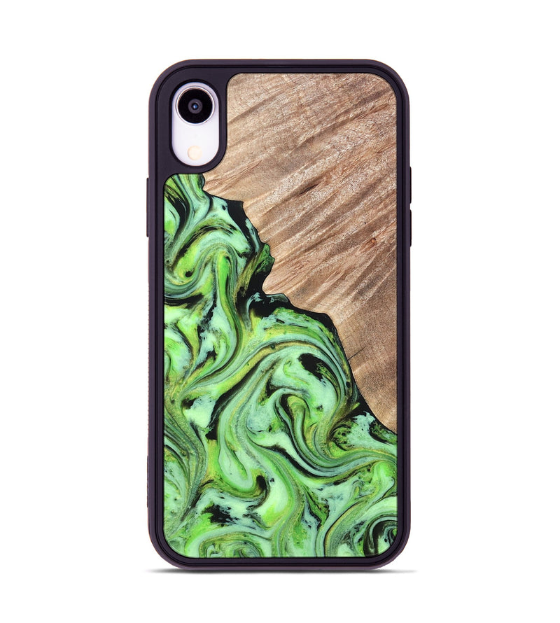 iPhone Xr Wood Phone Case - Sunny (Neon, 819750)