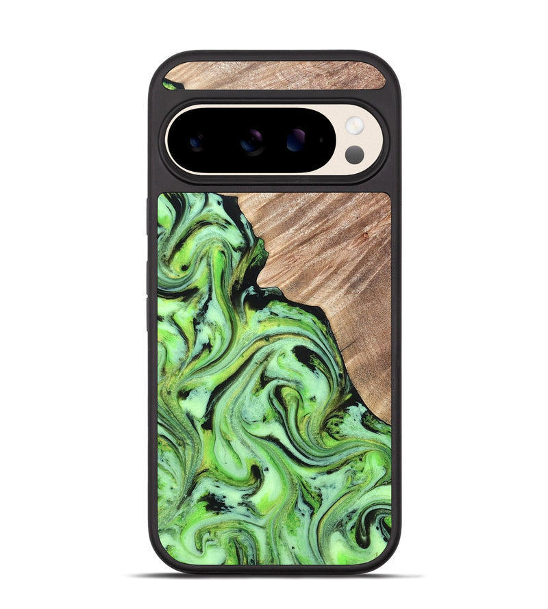 Pixel 10 Pro Wood Phone Case - Sunny (Neon, 819750)
