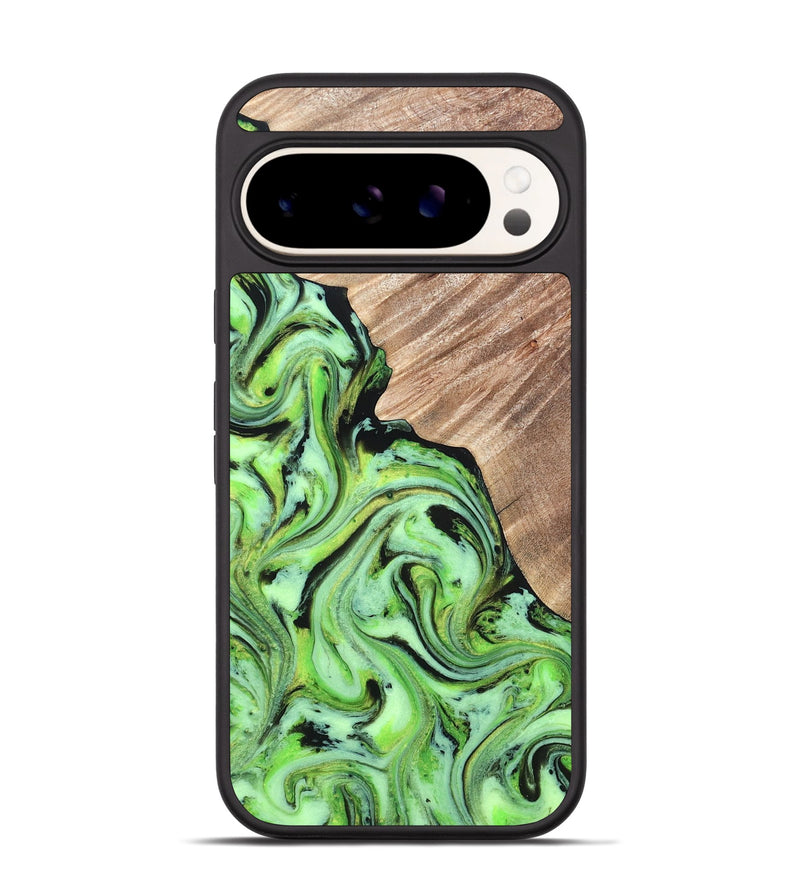 Pixel 9 Pro Wood Phone Case - Sunny (Neon, 819750)