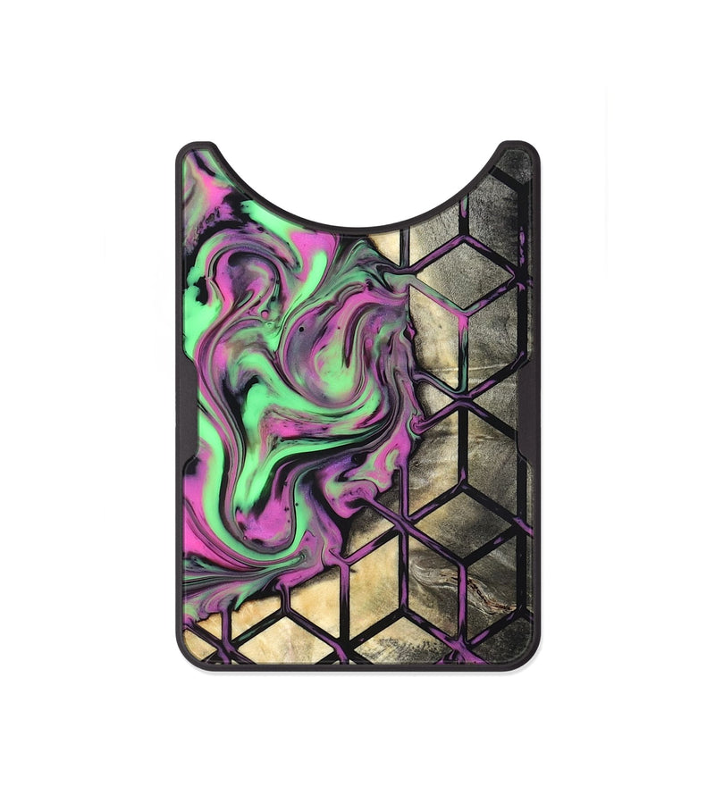 Alloy Wood Wallet - Andria (Neon, 819752)