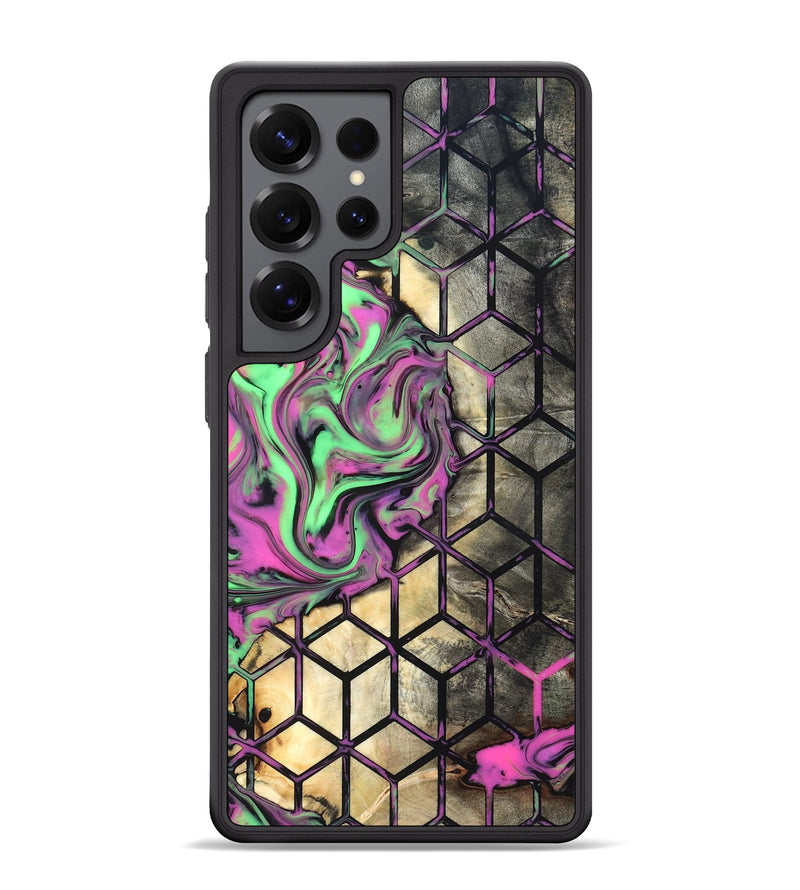 Galaxy S25 Ultra Wood Phone Case - Andria (Neon, 819752)