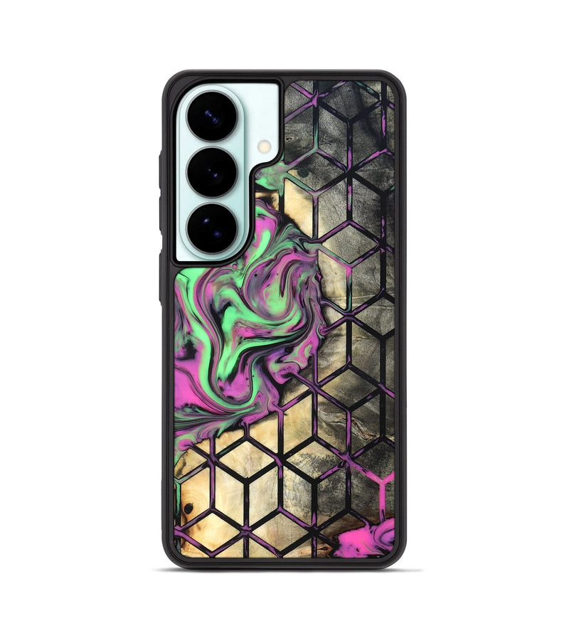 Galaxy S26 Wood Phone Case - Andria (Neon, 819752)