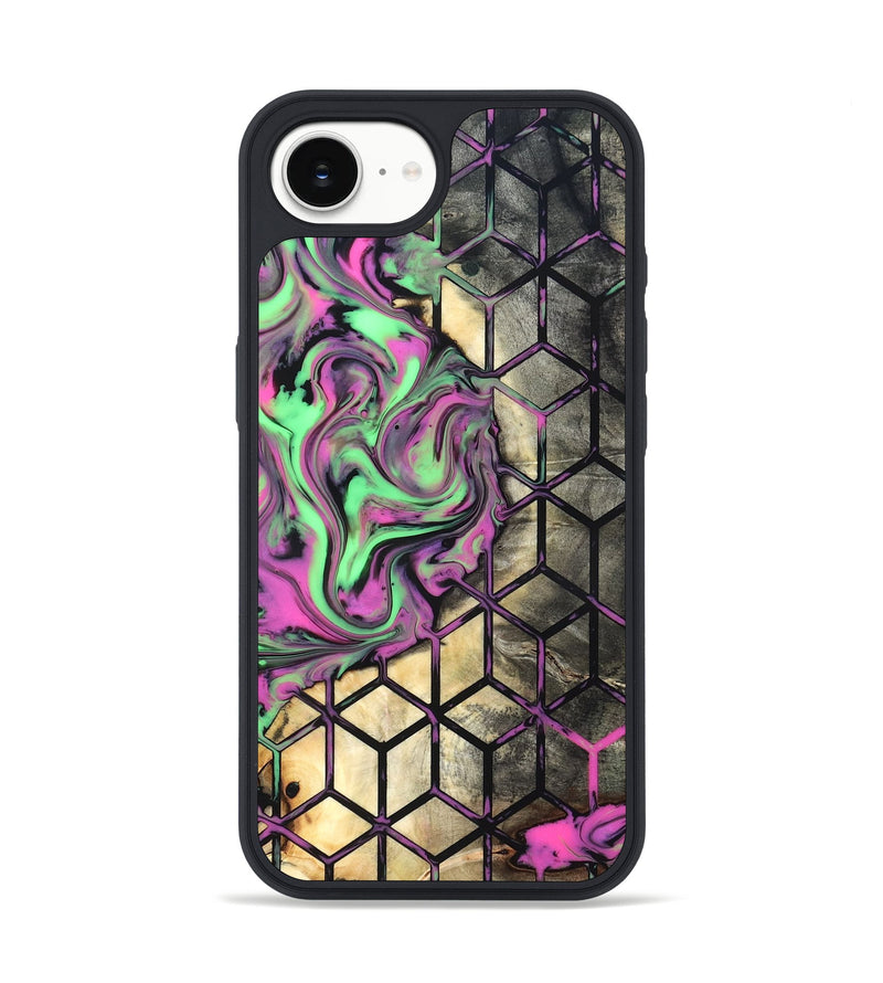 iPhone 16e Wood Phone Case - Andria (Neon, 819752)