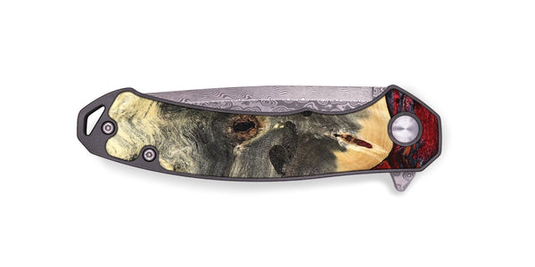 EDC Wood Pocket Knife - Jazmyn (Red, 819754)