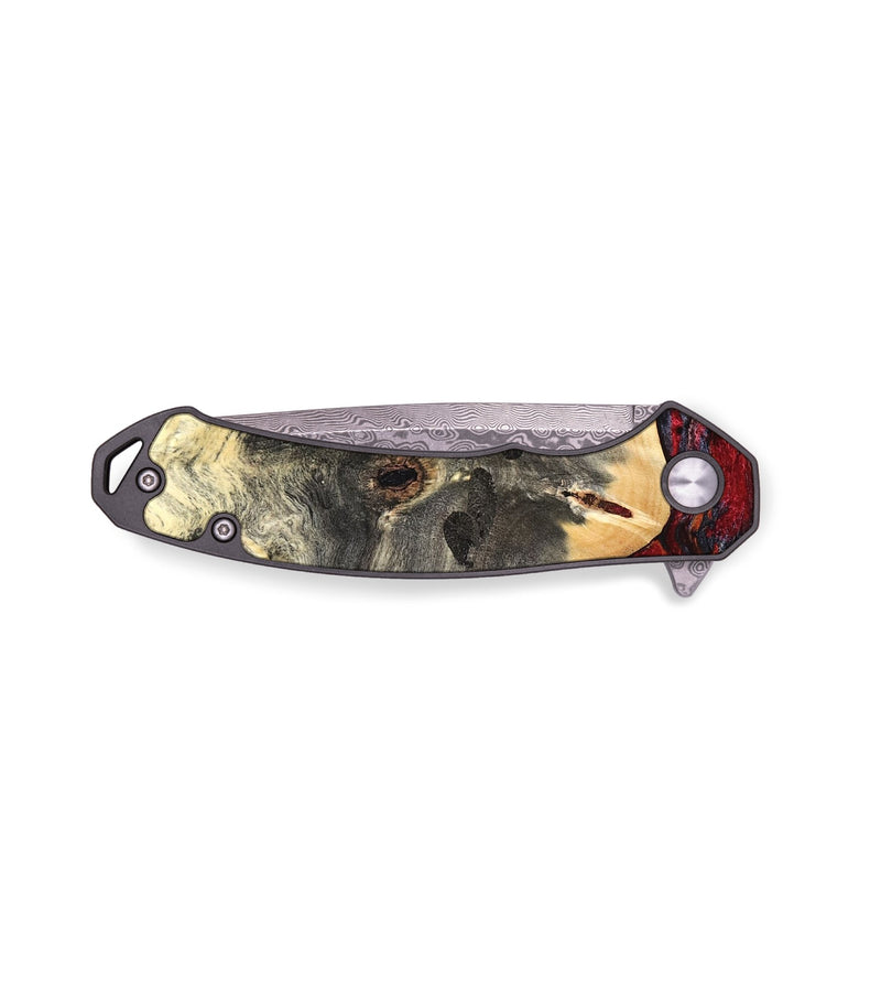 EDC Wood Pocket Knife - Jazmyn (Red, 819754)